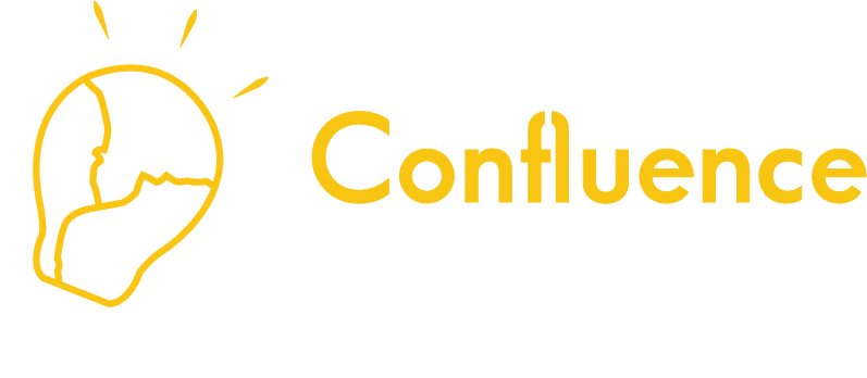 Logo Confluence Elec - long blanc